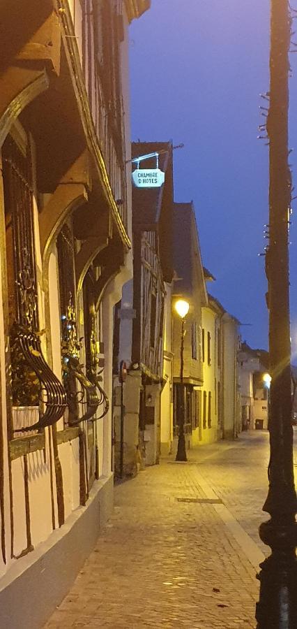 Bed and Breakfast Au Chambellan Ay-Champagne Exterior foto